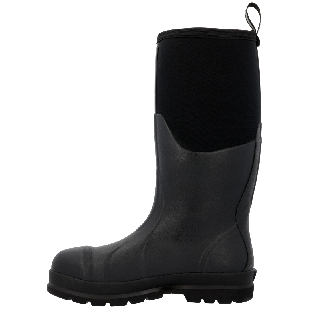 Muck Men's Chore Classic USA 16" Black Steel Toe Work Boot CHSUS00