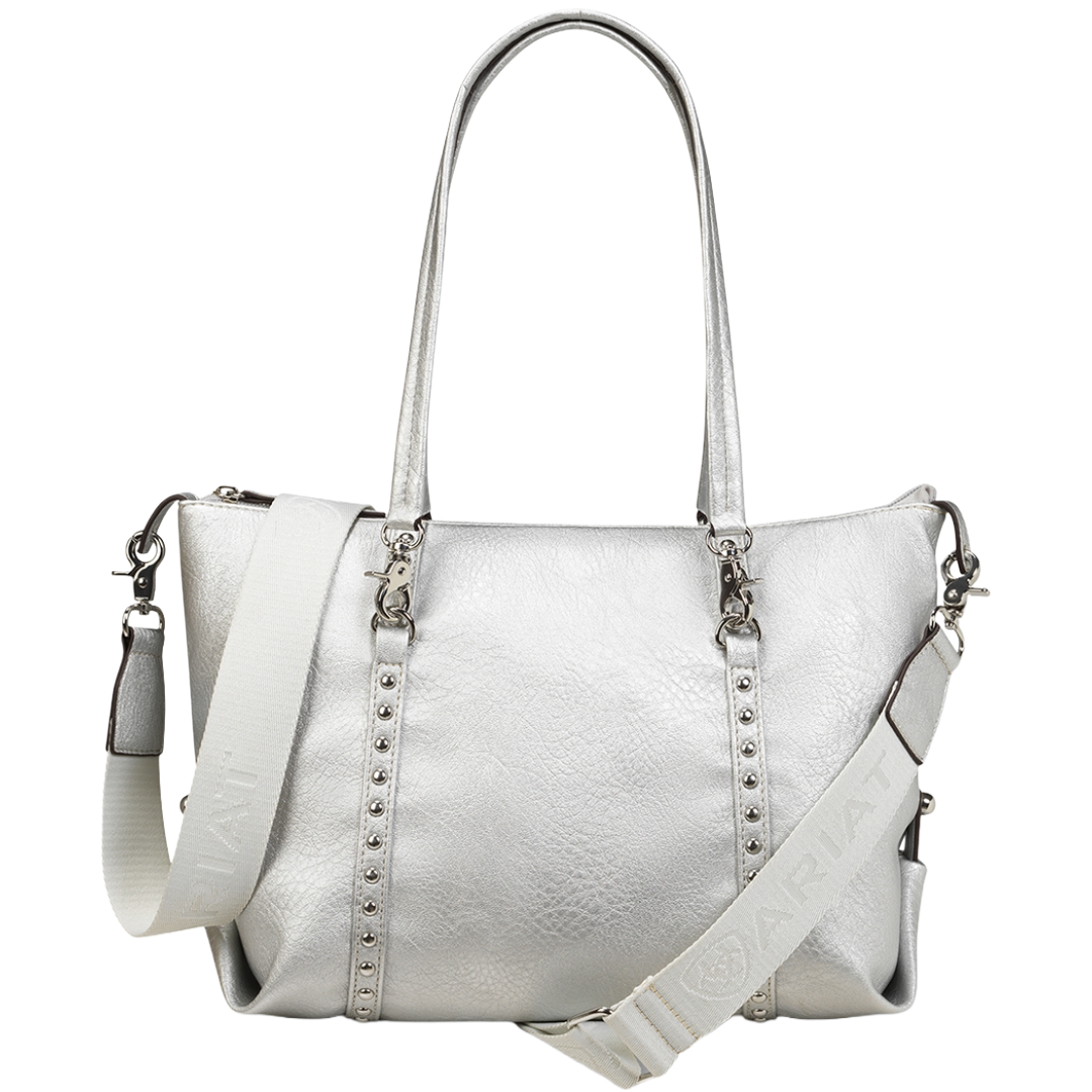 Ariat Ladies Stella Silver Nickel Nail Head Shoulder Bag A770018636