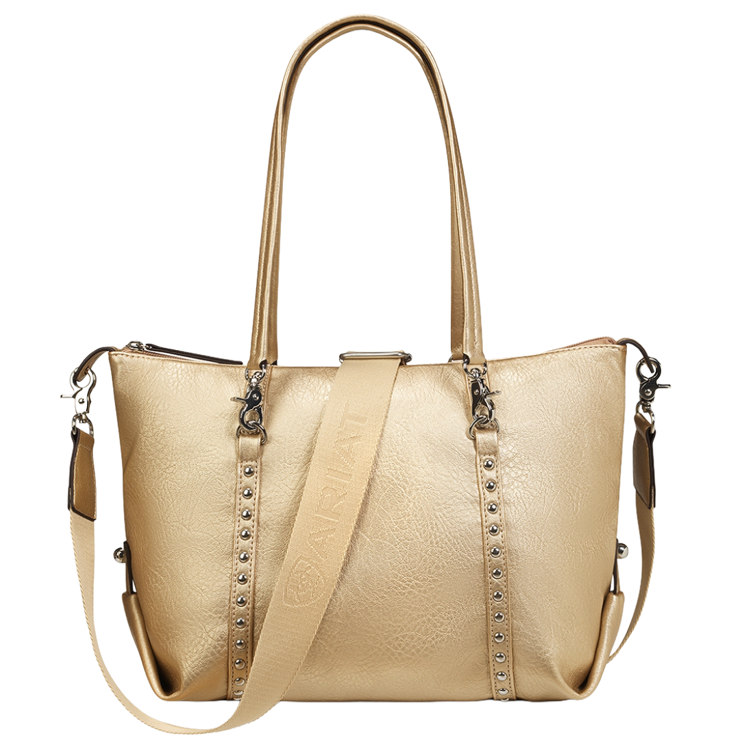 Ariat Ladies Stella Gold Nickel Nail Head Shoulder Bag A770018635