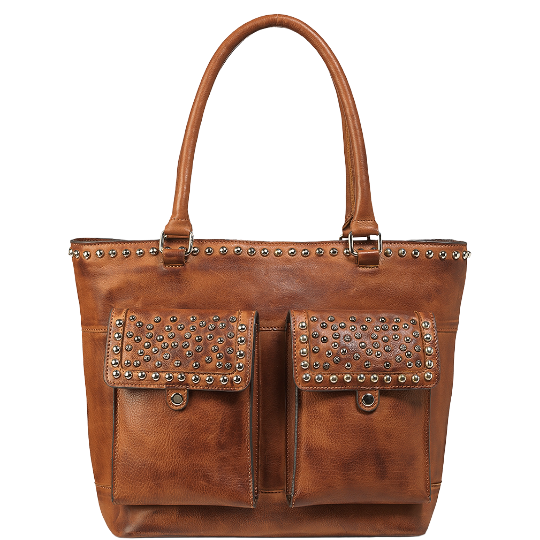 Ariat Ladies Dawn Brown Leather Conceal Carry Shoulder Bag A770016802