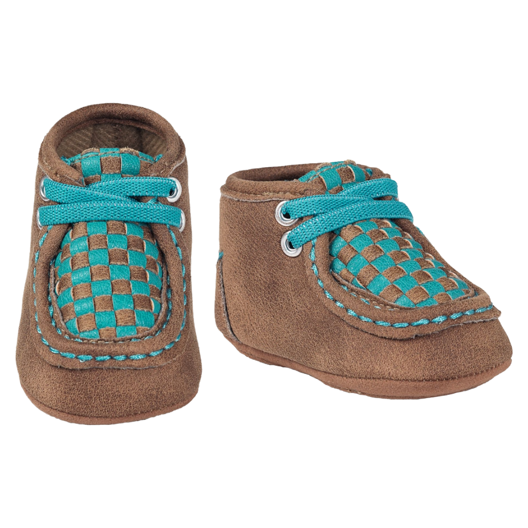 Twister Infant's Cassidy Brown Casual Baby Bucker Shoe 4424402