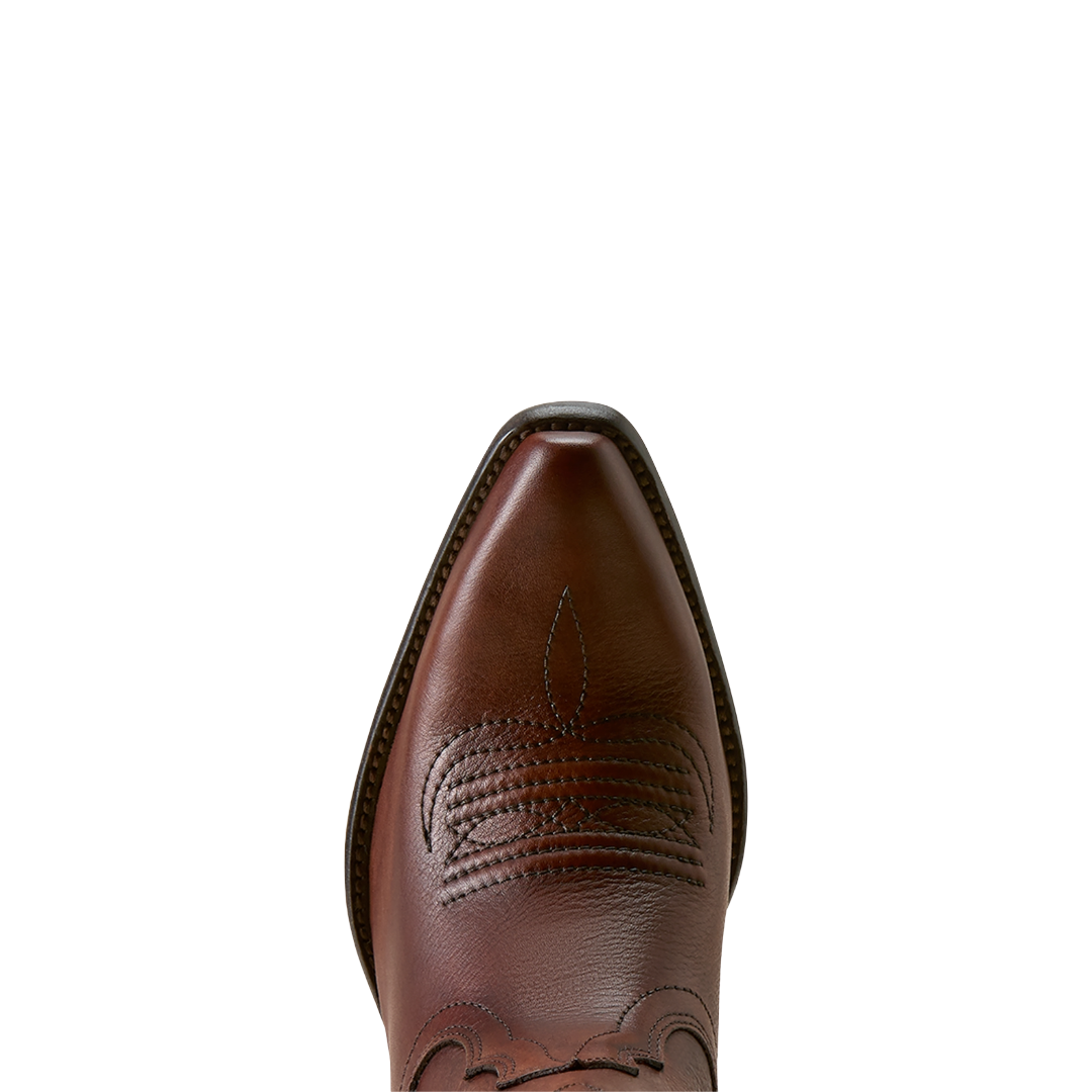 Ariat Ladies Calera Whiskey Leather X Toe Western Boot 10080315