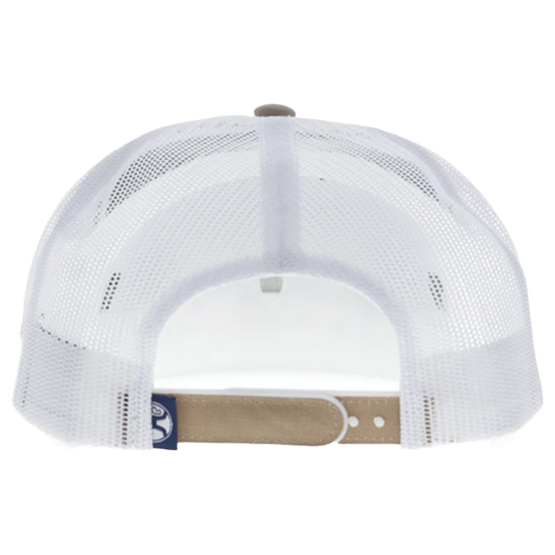 Hooey Cactus Ropes Tan & White Logo Patch 5-Panel Trucker Cap CR128
