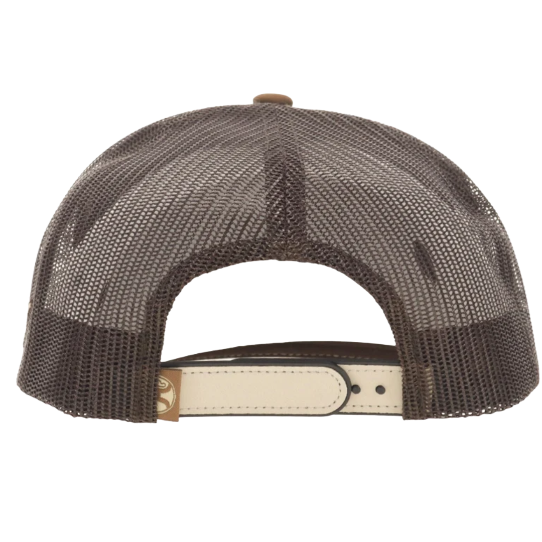 Hooey Cactus Ropes Brown 5-Panel Trucker Cap CR130