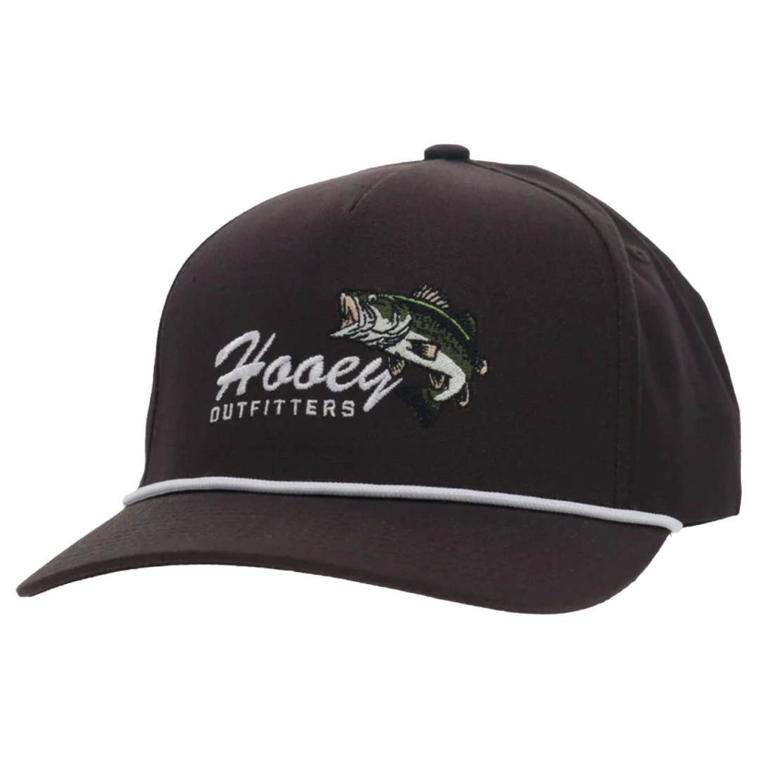 Hooey Bass Brown 5-Panel Trucker Cap 6036T-BR