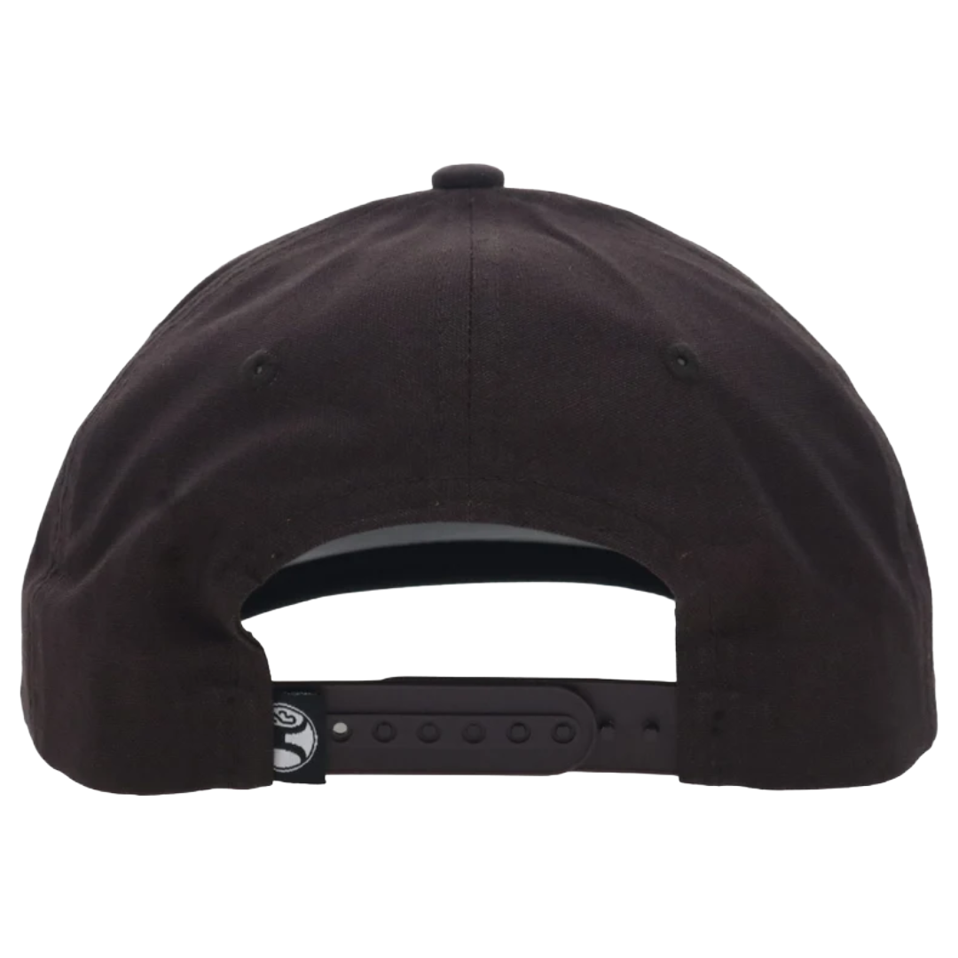 Hooey Bass Brown 5-Panel Trucker Cap 6036T-BR