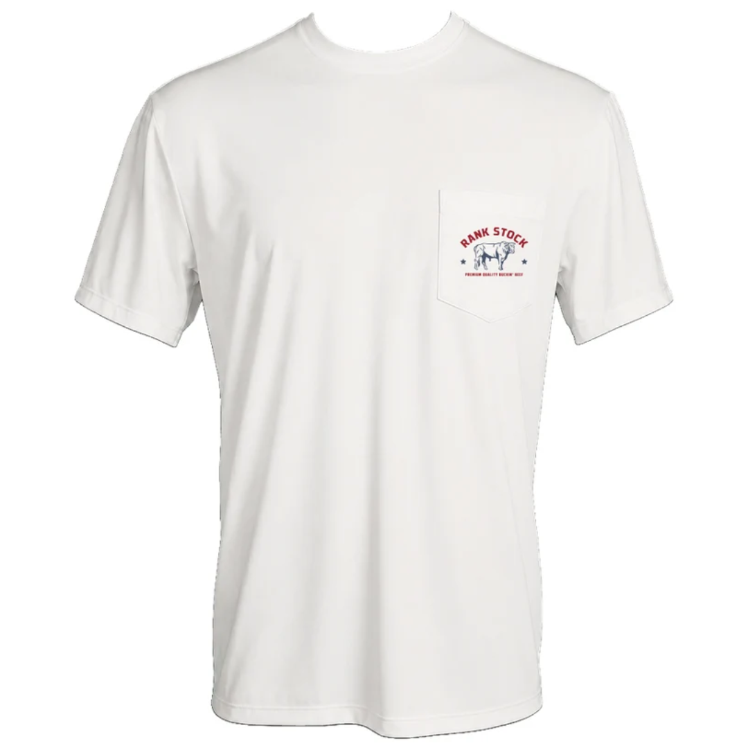Hooey Men's Charbray Cream Logo Graphic T-Shirt HT2619CR