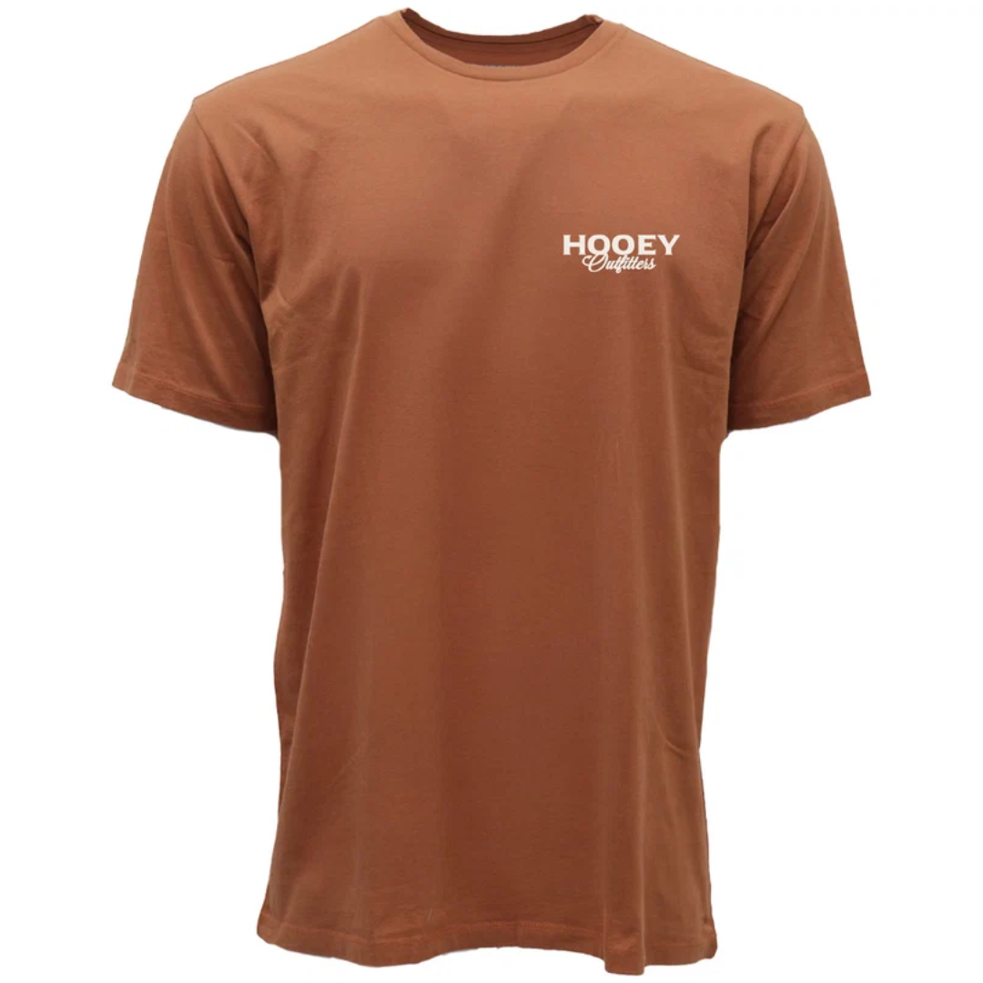 Hooey Men's Toller Rust Bird Dog Graphic T-Shirt HT2656RU