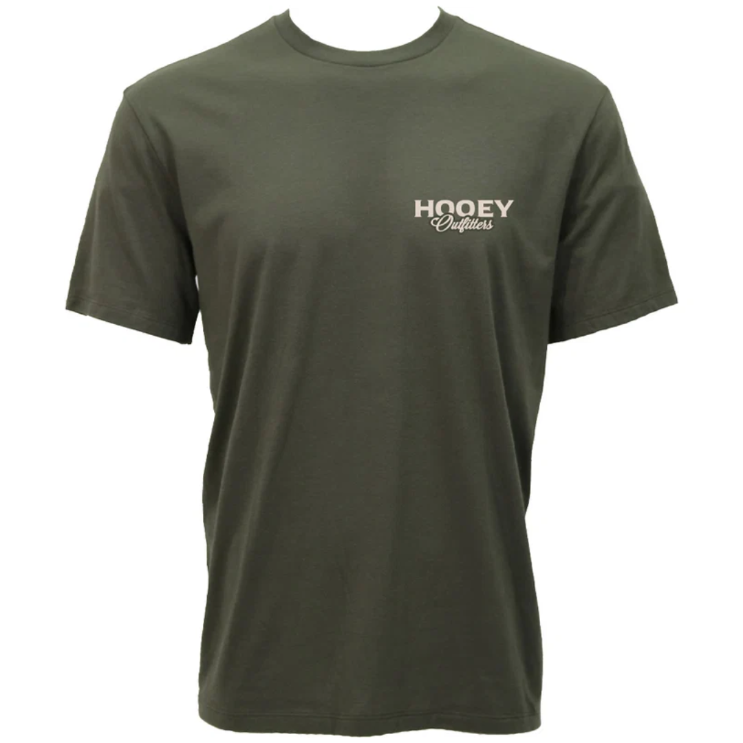 Hooey Men's Remi Green Bird Dog Graphic T-Shirt HT2614GR