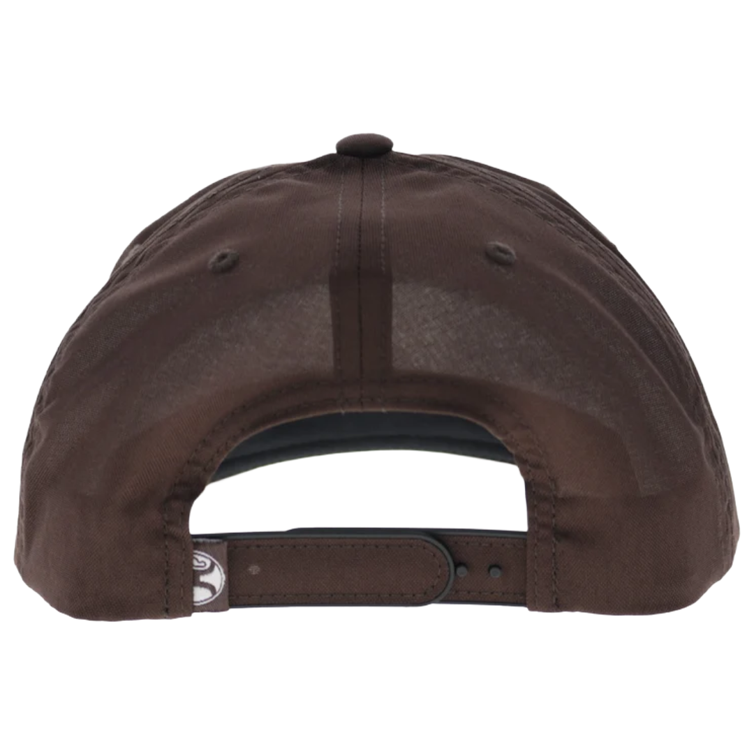 Hooey Cheyenne Brown & Blue Patch Trucker Cap 2647T-BR