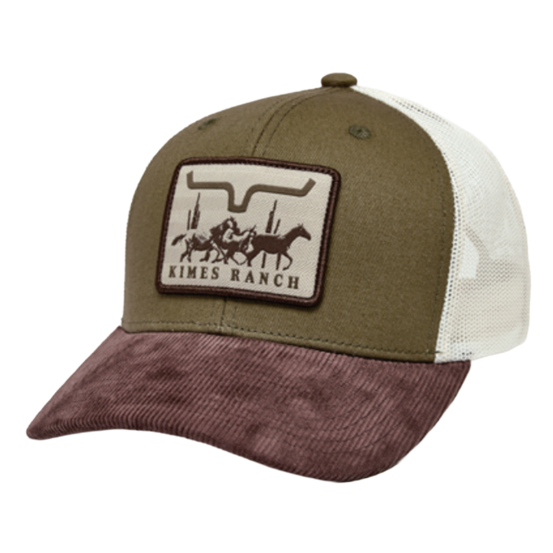 Kimes Ranch Roseben Dark Olive Trucker Cap UHA0000244-GN036