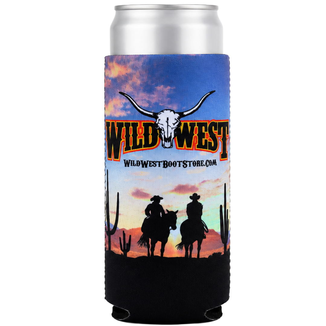 Wild West Boot Store Branded Slim Can Koozie WW-SLIMKOOZIE