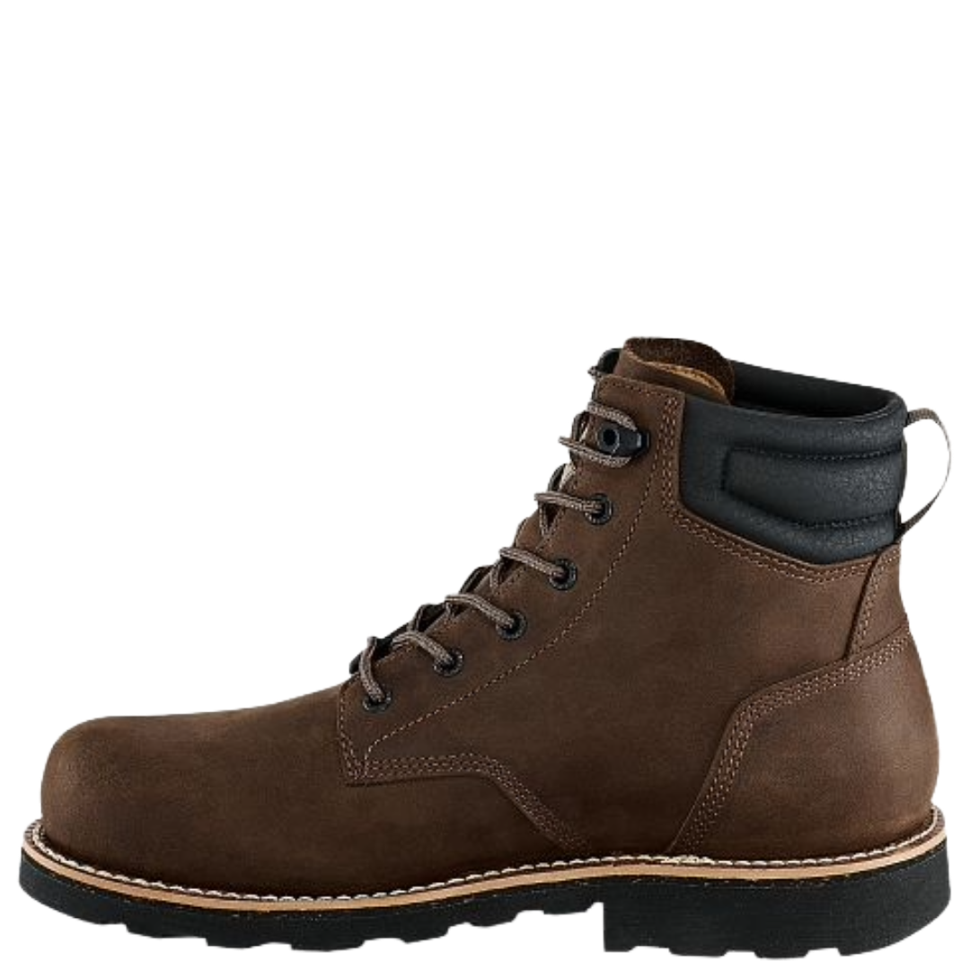 Irish Setter Unisex Pipestone 6" Soft Toe Brown Work Boot 84603