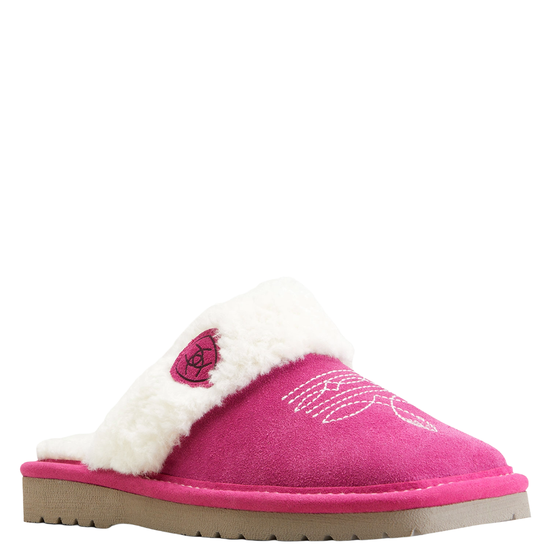 Ariat Ladies Very Berry Pink Jackie Square Toe Slipper AR2829-660