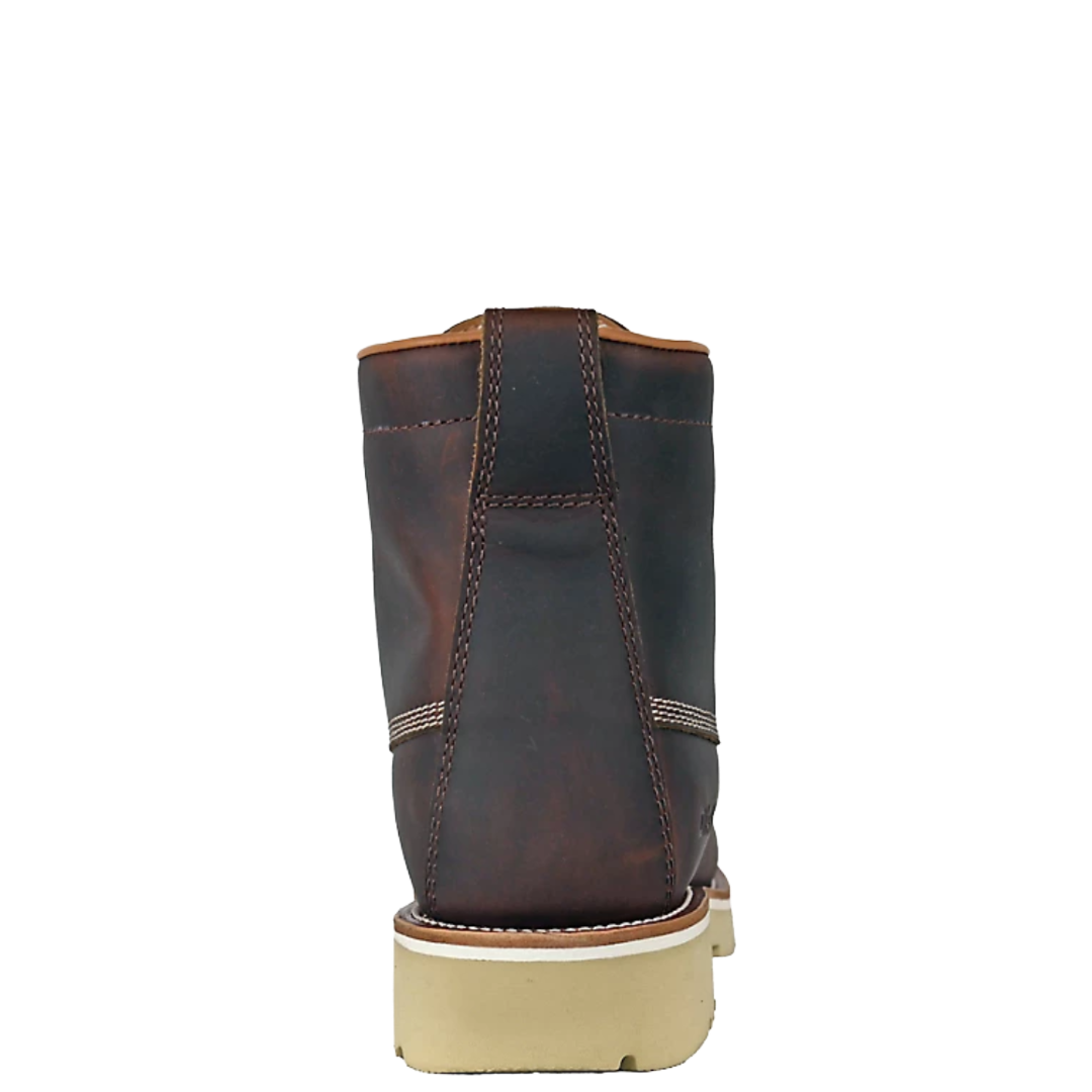 DieHard Men's Raptor 6" Legacy Brown Cherry Leather Composite Toe Work Boot DH61245