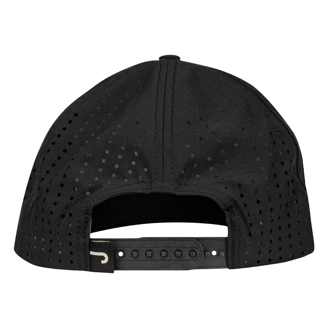 Lazy J Ranch Black Diamond Banner Performance Rope Trucker Cap BLKPERBANNER