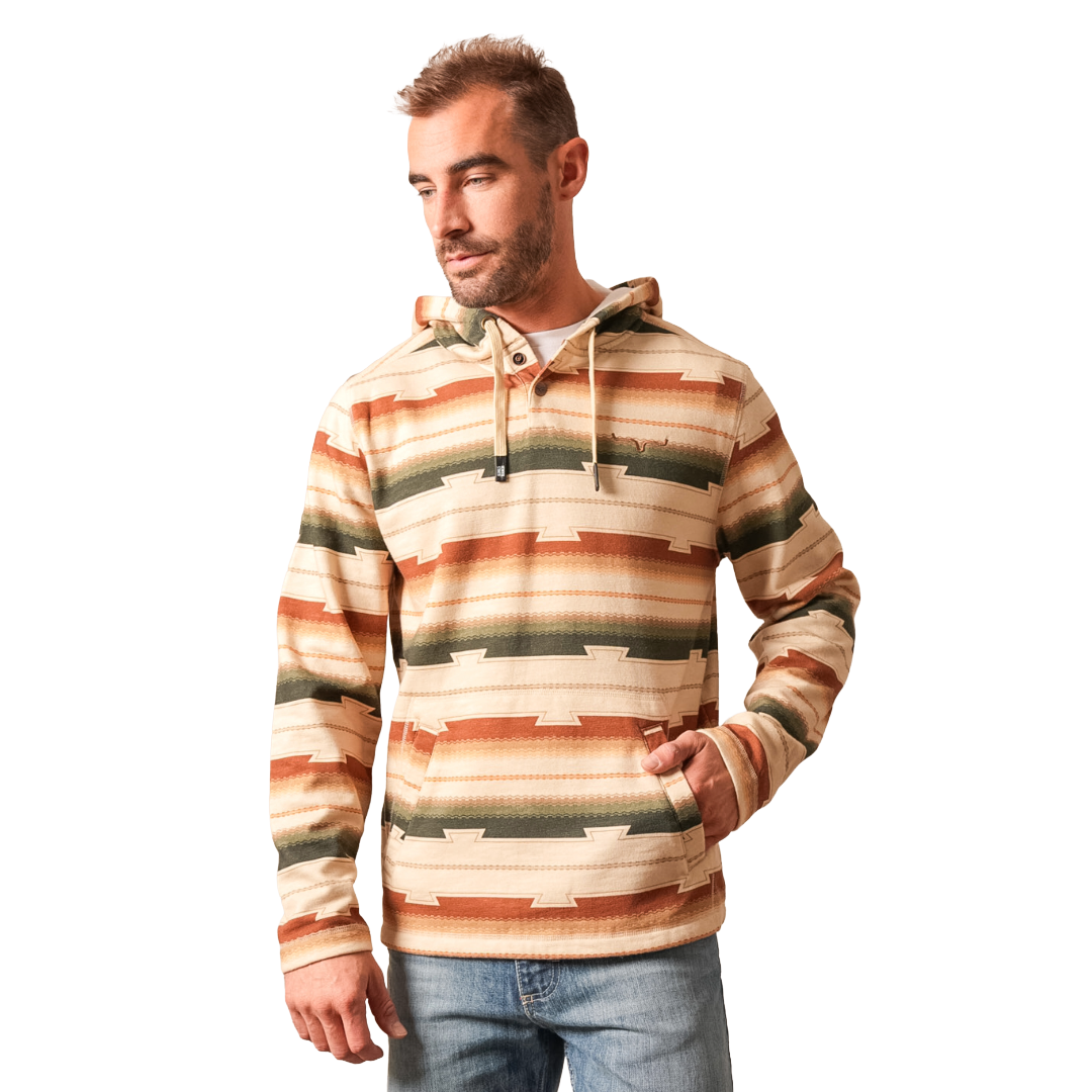 Kimes Ranch Men's Dogwood Natural Pullover Hoodie MHO0000019-BE006