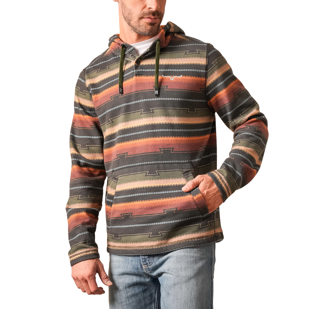 Kimes Ranch Men's Dogwood Black Pullover Hoodie MHO0000019-BK001