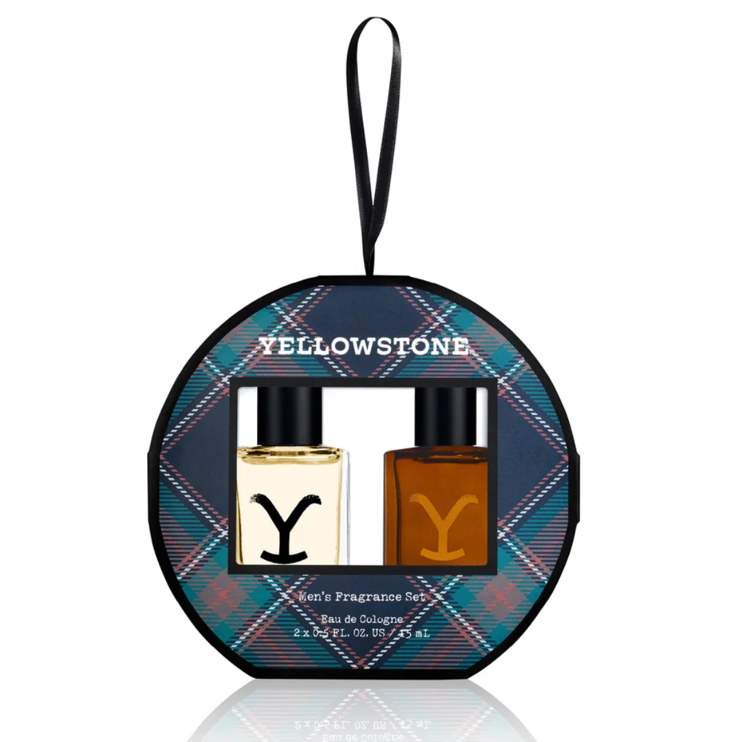 Tru Western Yellowstone Ornament for Him 15mL Holiday Duo Set 99015