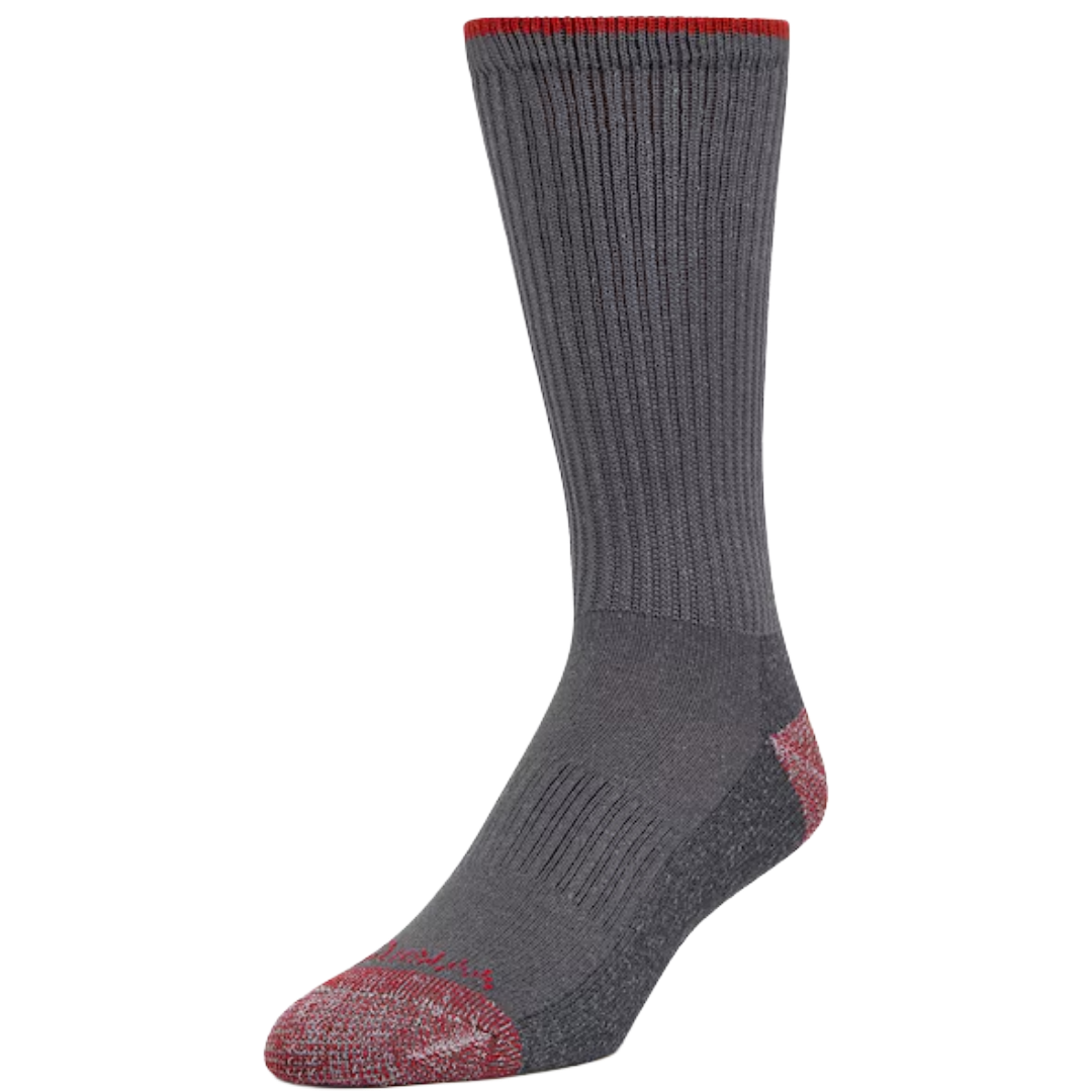 Wrangler Workwear Men's Ultra Dry Denim Assorted 6-Pack Crew Socks WWD03M2287