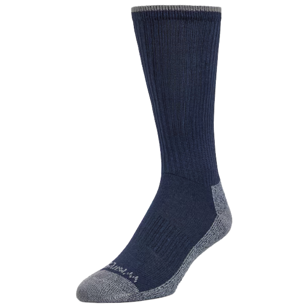 Wrangler Workwear Men's Ultra Dry Denim Assorted 6-Pack Crew Socks WWD03M2287