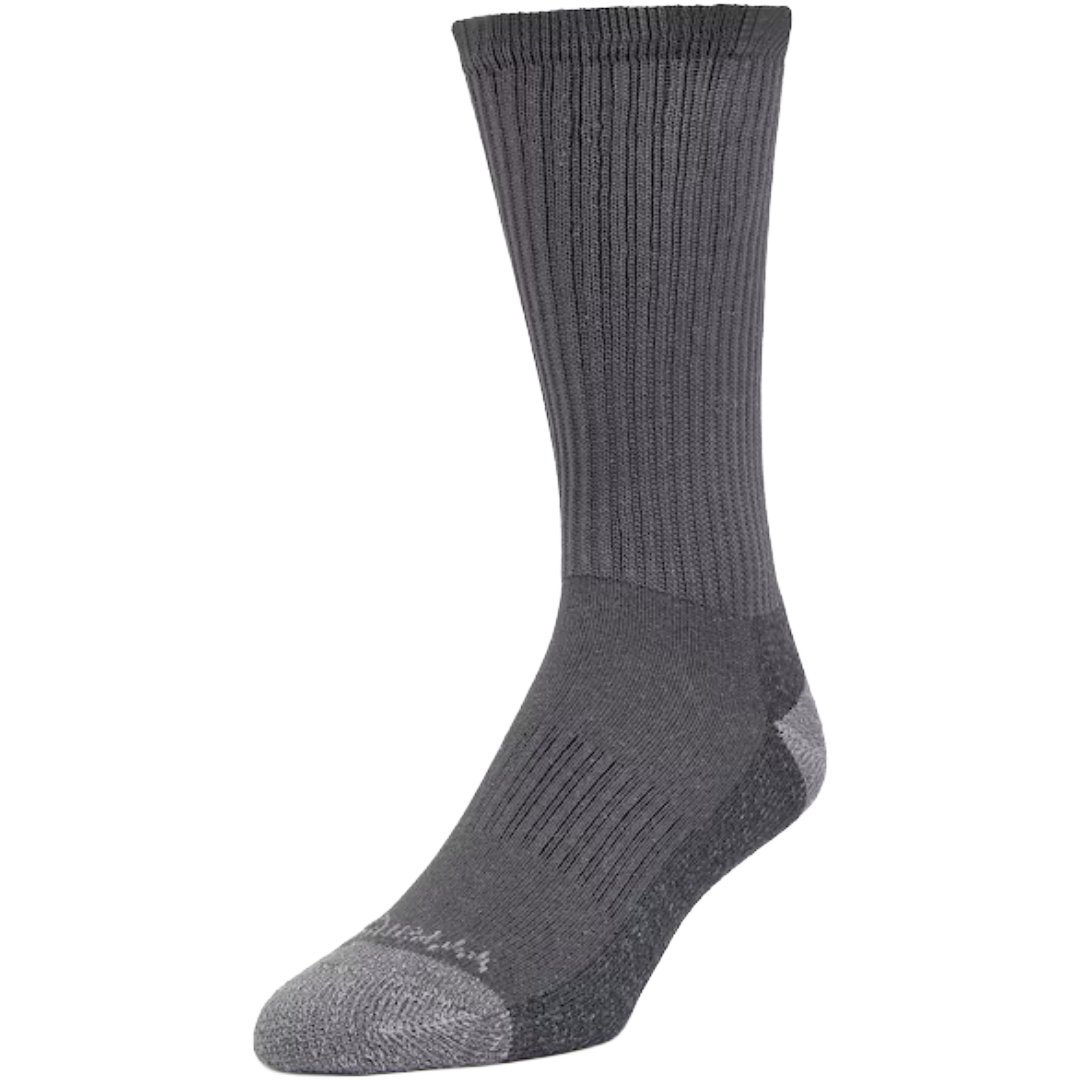 Wrangler Workwear Men's Ultra Dry Denim Assorted 6-Pack Crew Socks WWD03M2287