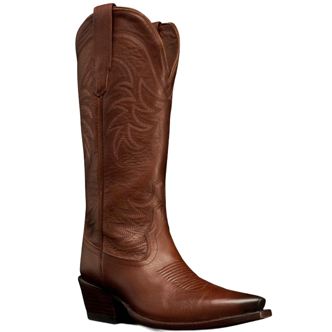 Tecovas Ladies The Annie Sequoia Cowhide Leather Western Boot 20007SEQ