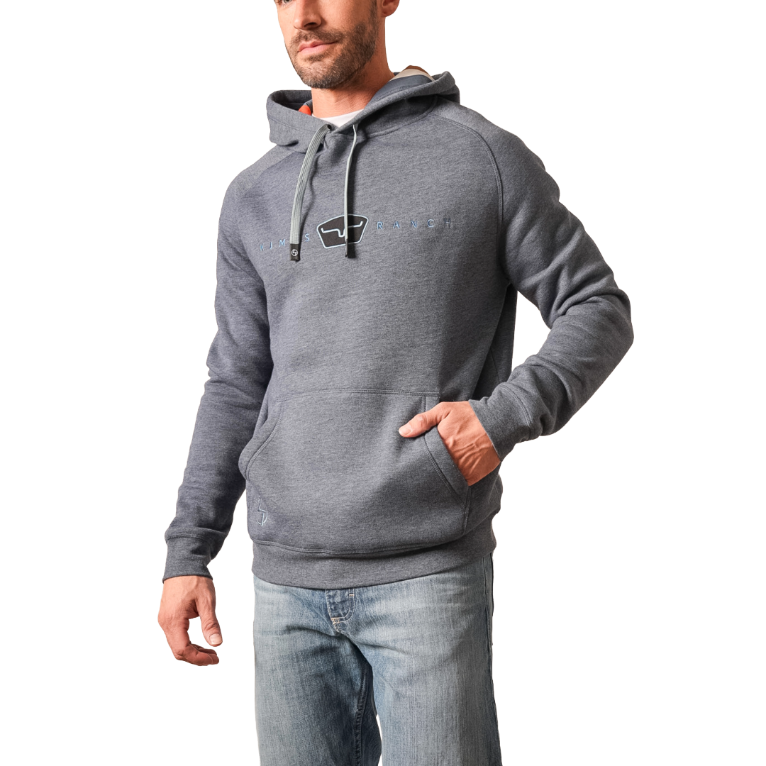 Kimes Ranch Men's ZT Back Then Navy Heather Hoodie MHO0000017-BL067