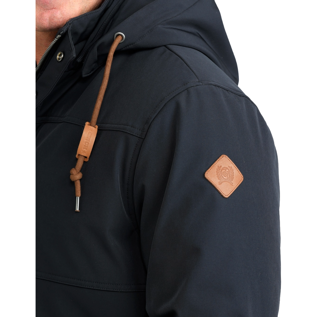 Cinch Men's Black Bonded Hoodie Jacket MWJ1949001