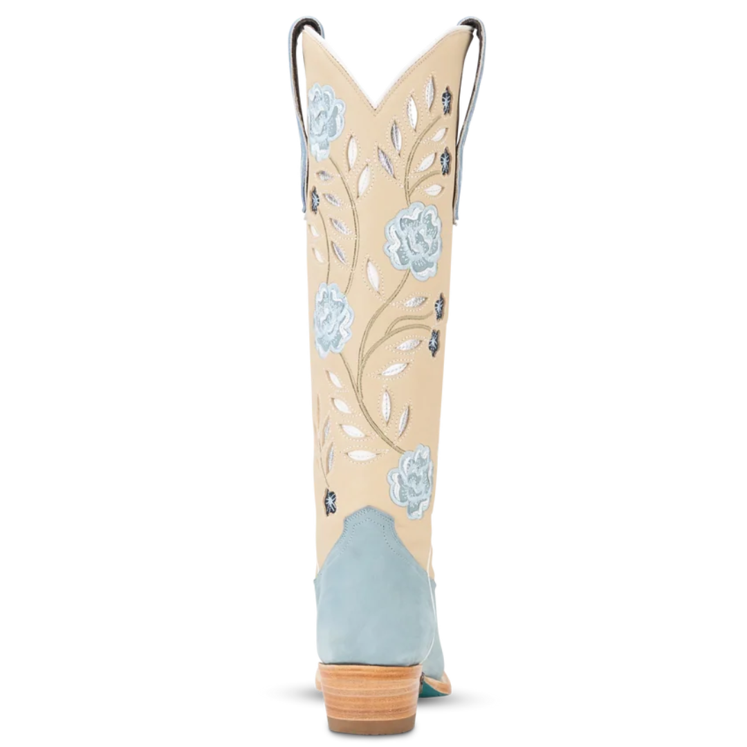 Lane Ladies Kenzie Blueberry Buttermilk Leather Western Boot LB2607B