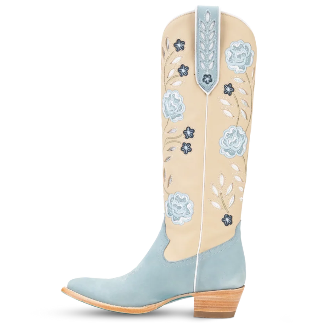 Lane Ladies Kenzie Blueberry Buttermilk Leather Western Boot LB2607B