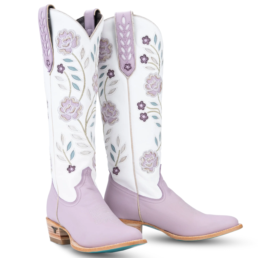 Lane Ladies Kenzie Lovely Lavender Leather Western Boot LB2607C