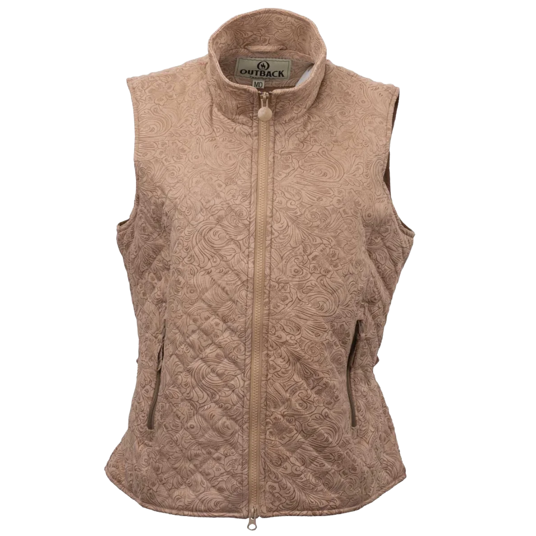 Outback Trading Co. Tan Wilona Vest 29640-TAN