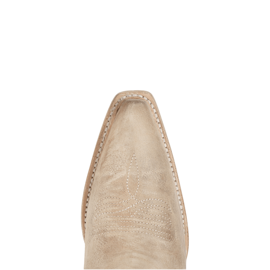 Circle G by Corral Ladies Straw Leaft Snip Toe Western Boot L6417