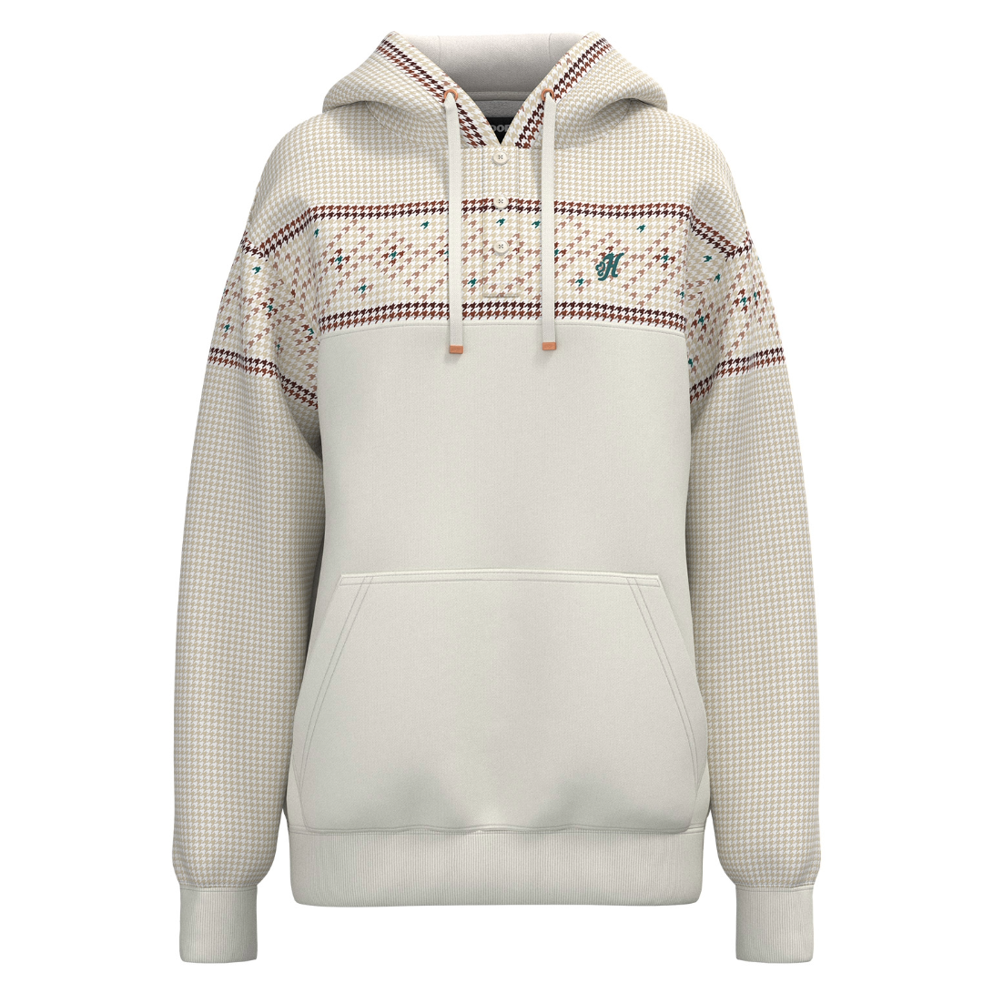 Hooey Ladies Jimmy Aztec Print Hoodie HH2602CRPR