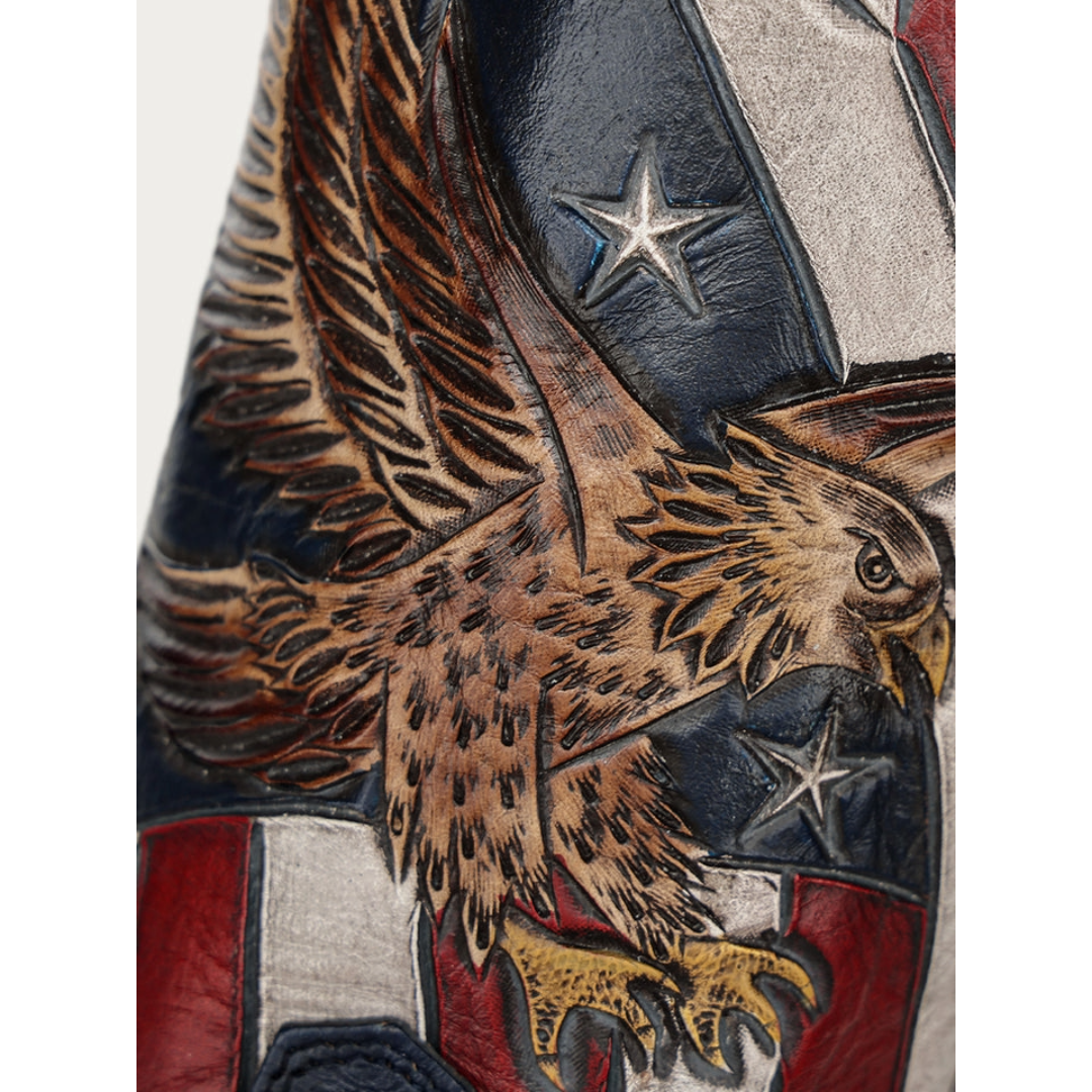 Corral Ladies Liberty Eagle Snip Toe Western Boot A5149