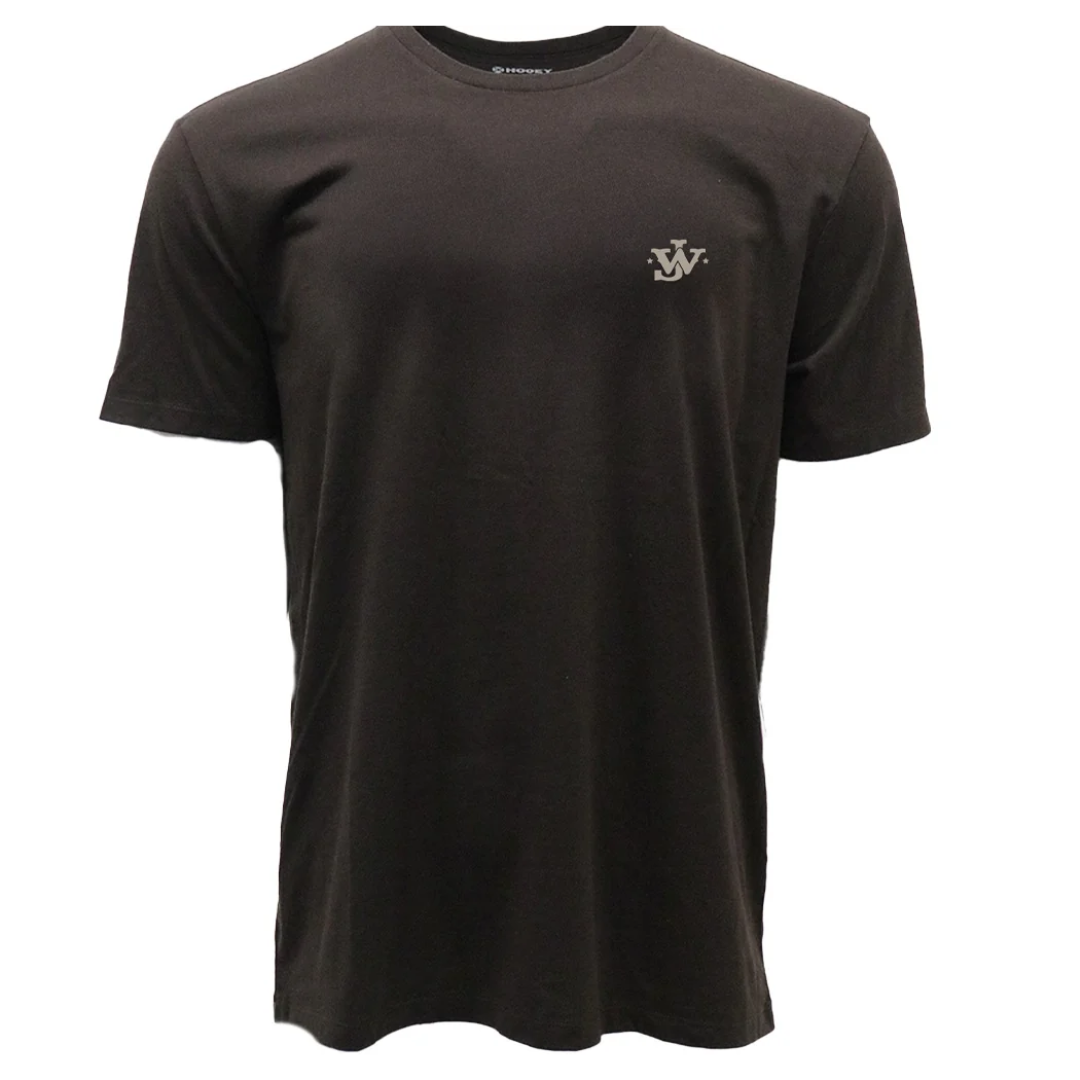 Hooey Men's Cogburn Dark Brown John Wayne Graphic T-Shirt HT2659DKBR