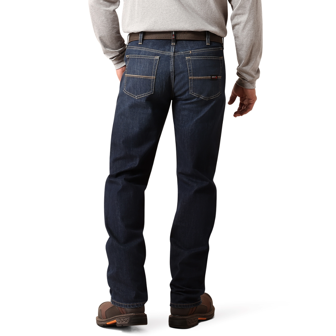 Ariat Men's FR M2 Traditional Relaxed Basic DuraStretch Boot Cut Jeans 10079002