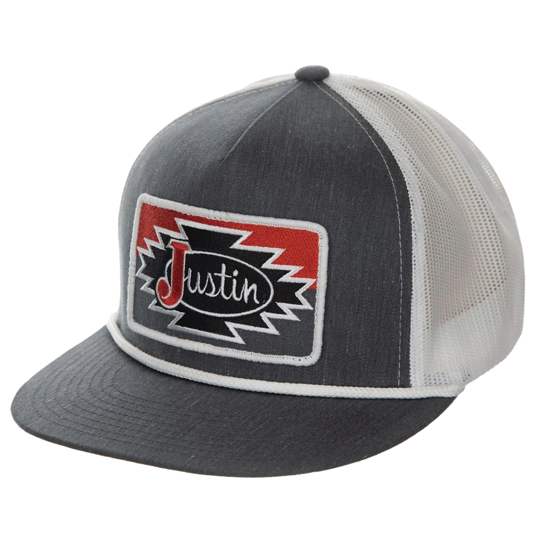 Justin Men's Grey Baseball Cap JUS13691-GREY