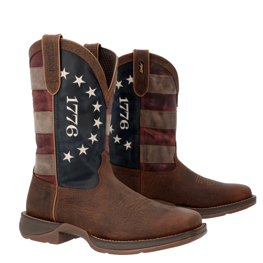 Durango Men's Rebel™ America 250 Flag Western Boot DDB0566