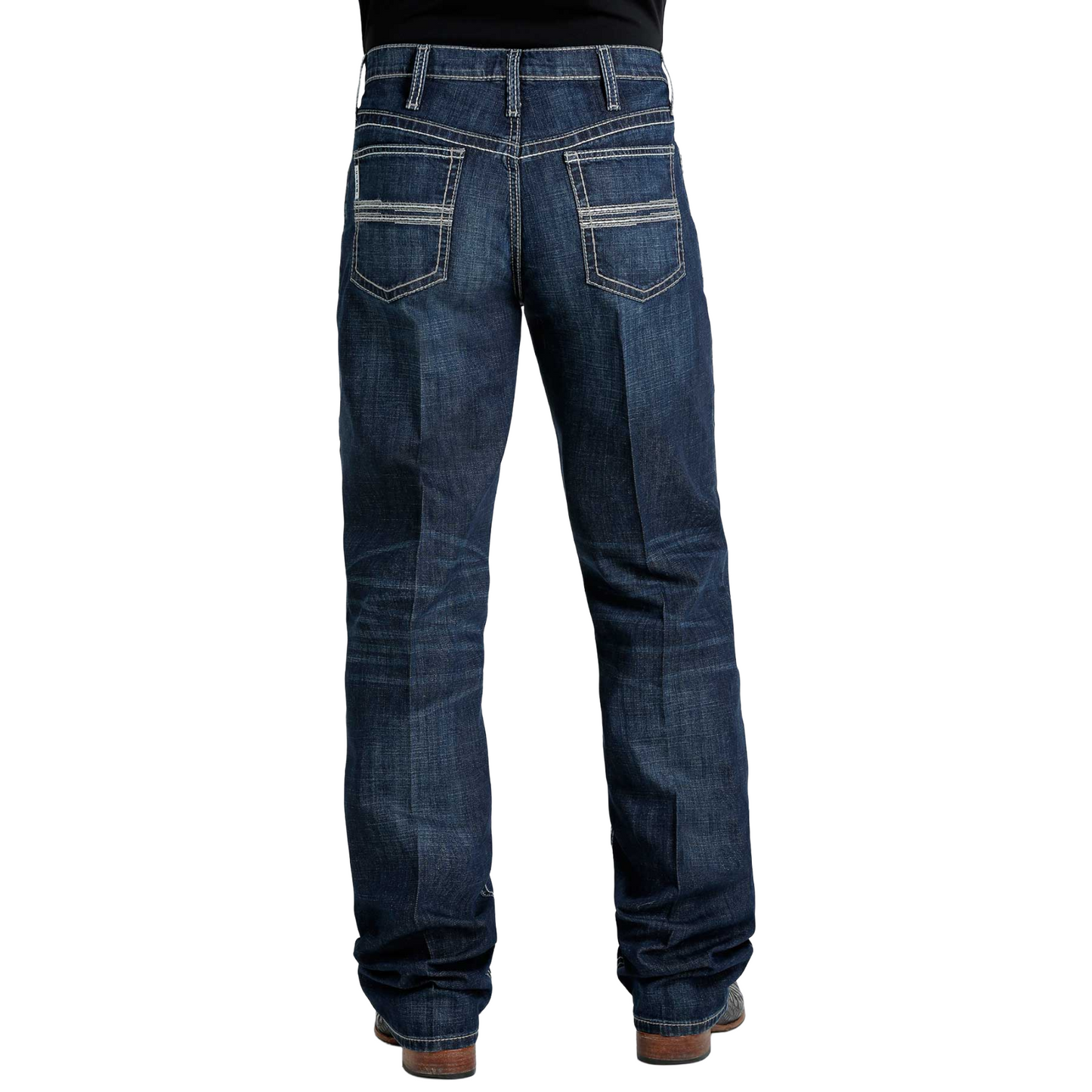 Cinch Men's White Label Dark Stone Indigo Straight Leg Jean MB92834039