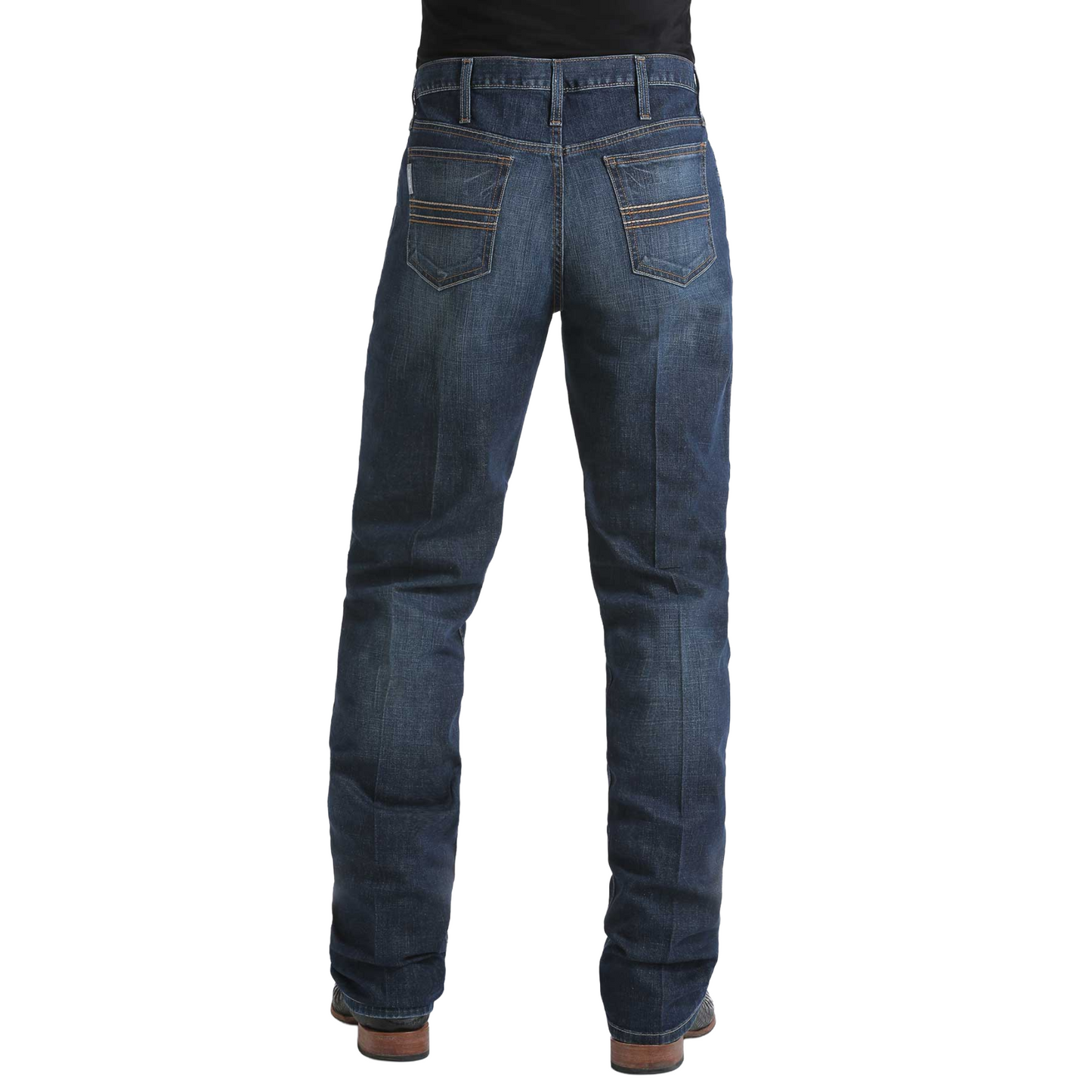 Cinch Men's Silver Label Dark Stone Indigo Straight Leg Jean MB98034006