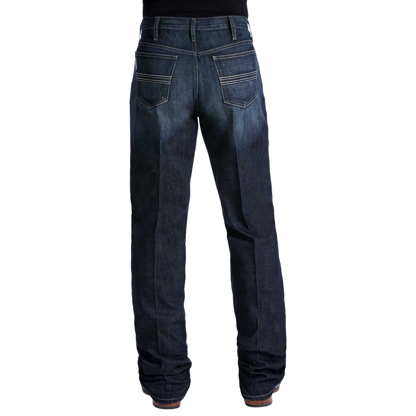 Cinch Men's Silver Label Indigo Relaxed Straight Leg Jean MB98034007