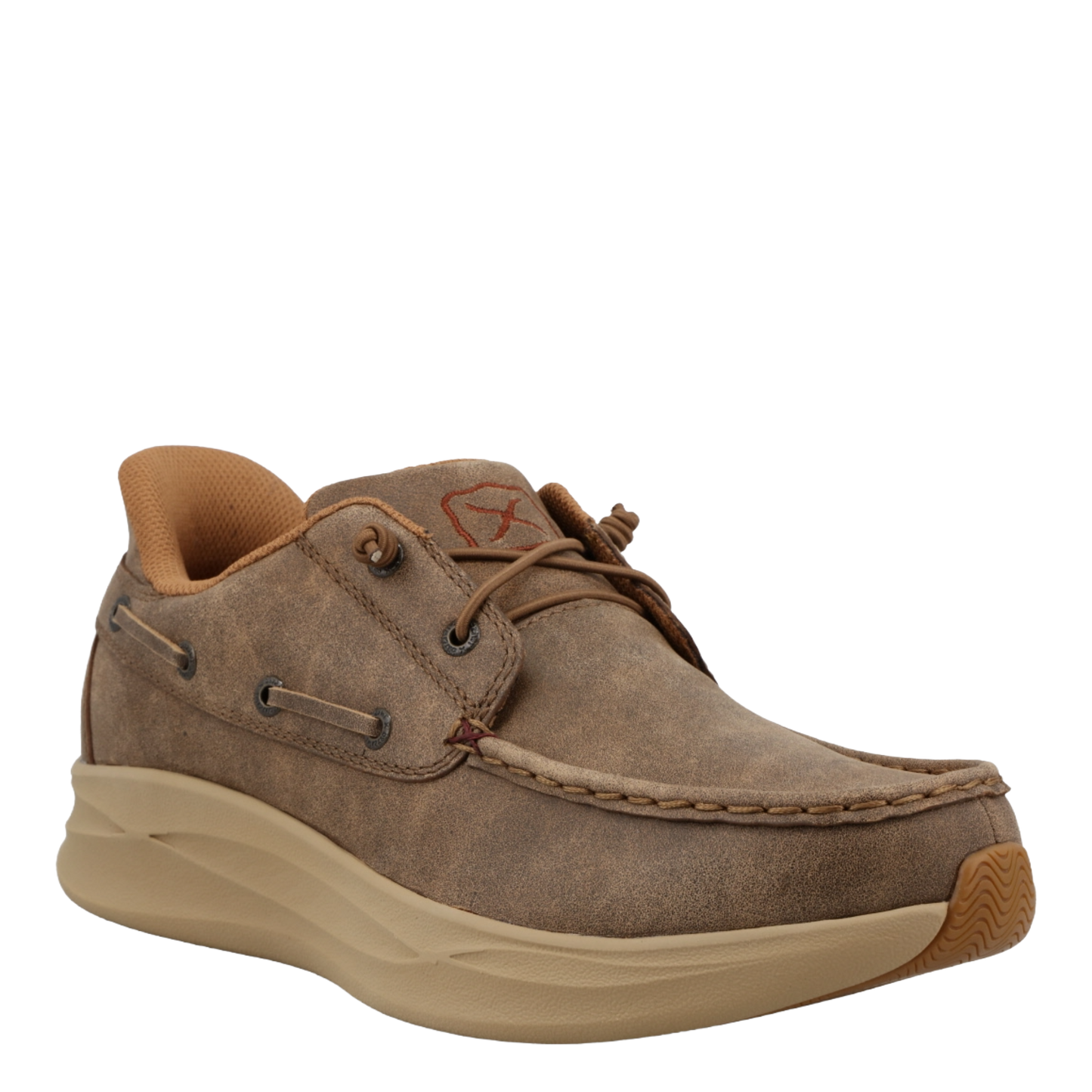 Twisted X Men's Feather X™ Bomber Brown Casual Slip On Shoe MCAU017