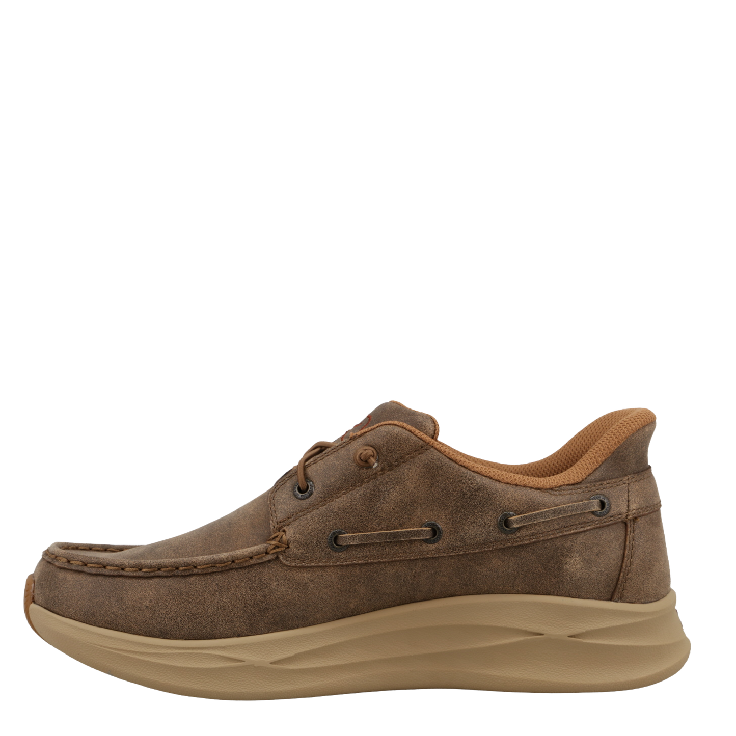 Twisted X Men's Feather X™ Bomber Brown Casual Slip On Shoe MCAU017