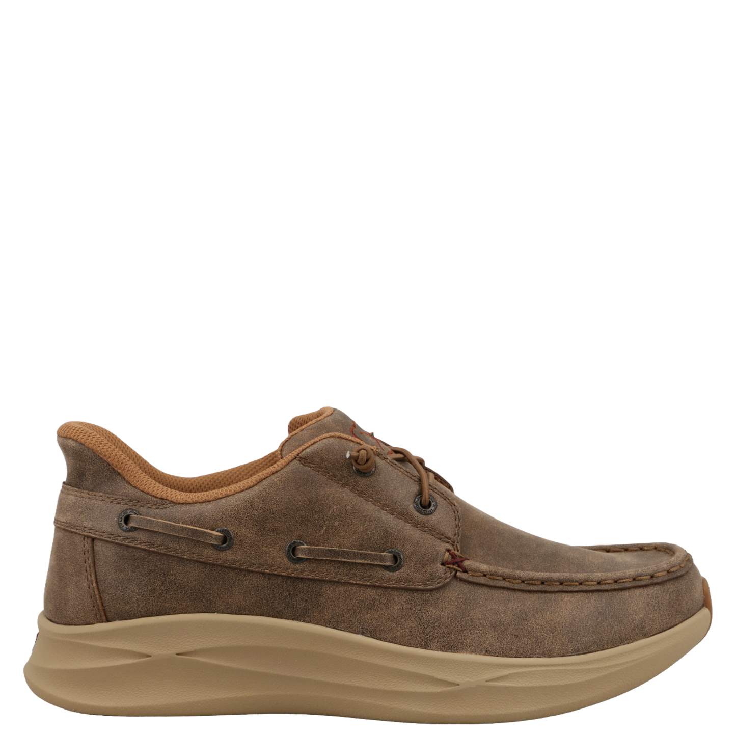 Twisted X Men's Feather X™ Bomber Brown Casual Slip On Shoe MCAU017
