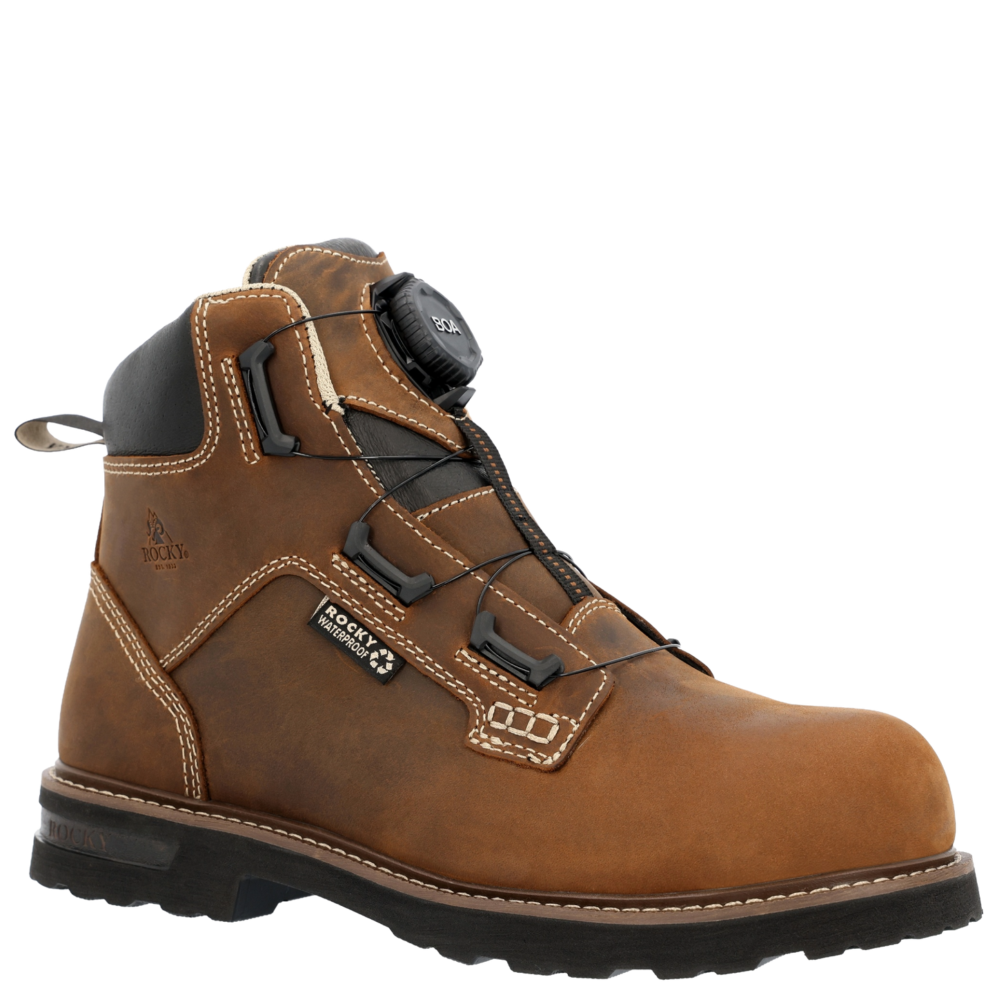 Rocky Men's Grindstone XTR BOA Composite Toe Waterproof Work Boot RKK0493