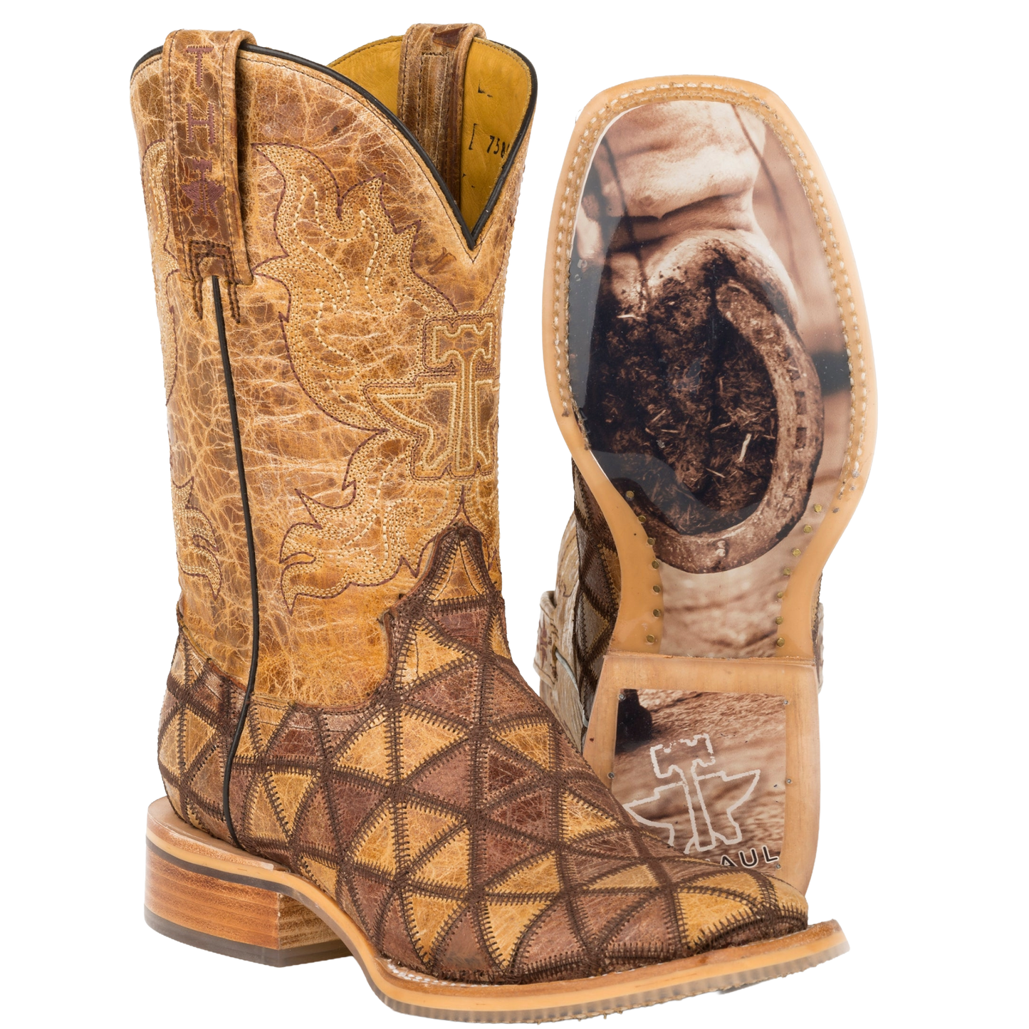 Tin Haul Ladies Don't Be Square Conquer The World Western Boot 14-021-0007-1295