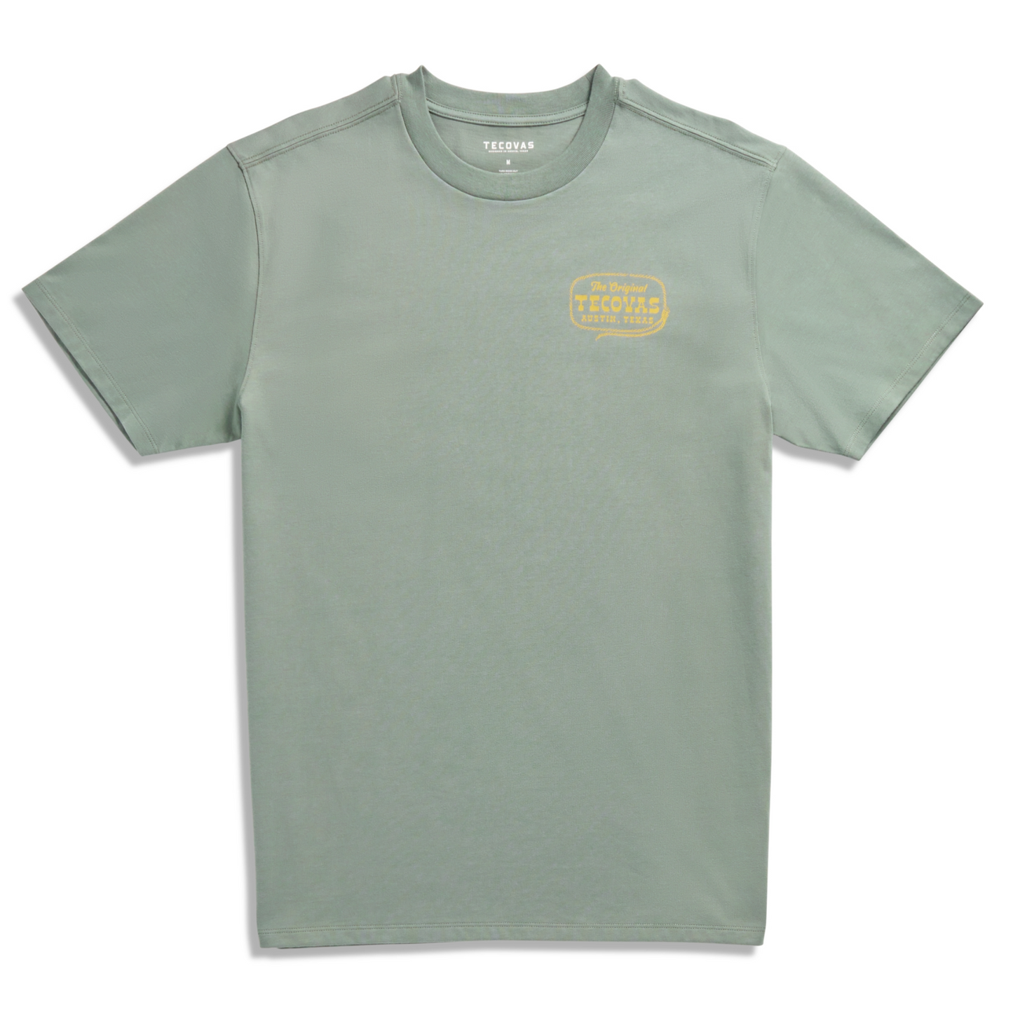Tecovas Men's Original Rope Cactus Green Shirt 40383-CAY
