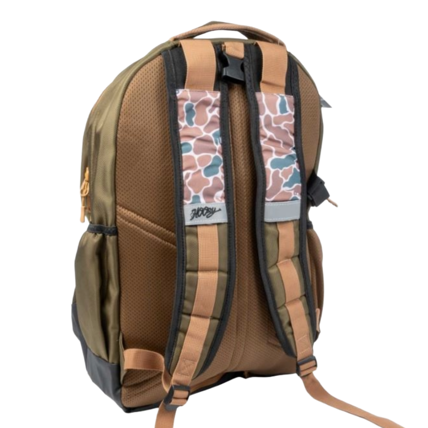 Hooey Ox Olive & Tan Camo Accent Backpack BP2603OLTN